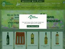 Tablet Screenshot of meensdranken.nl